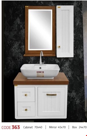 ست کابینت و روشویی کد 363