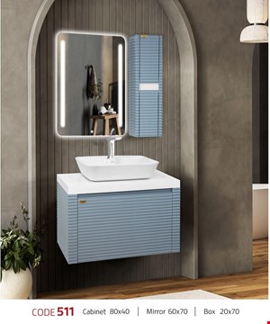 ست کابینت و روشویی کد 511
