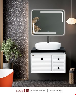 ست کابینت و روشویی کد 513