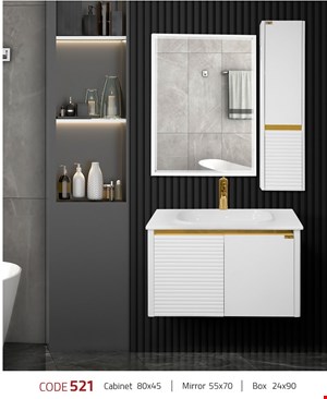 ست کابینت و روشویی کد 521