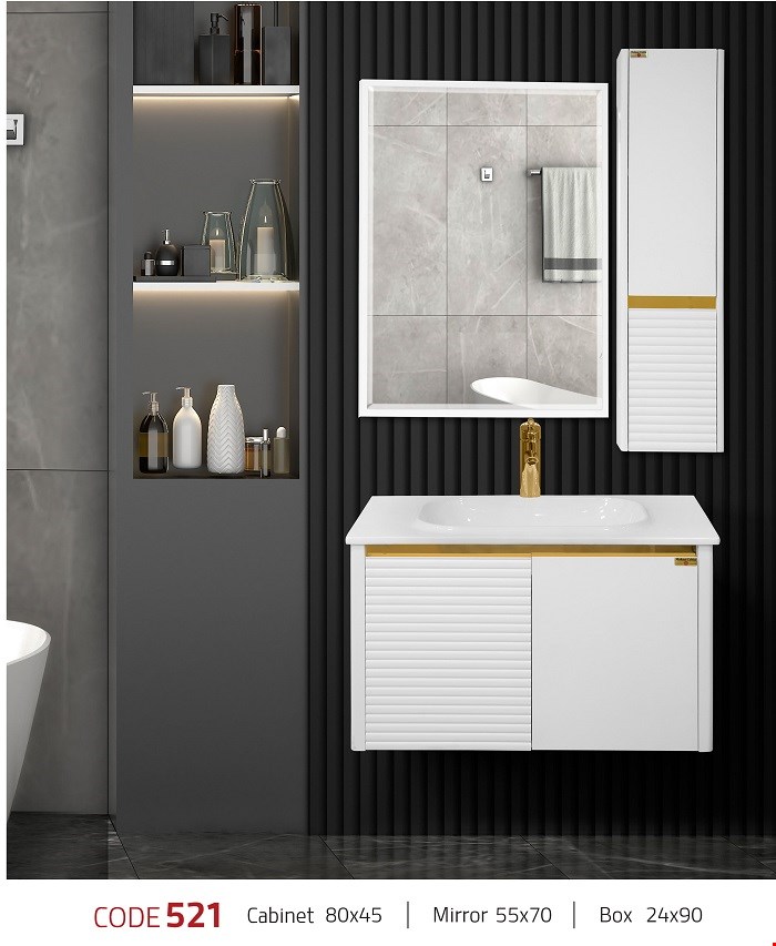 ست کابینت و روشویی کد 521