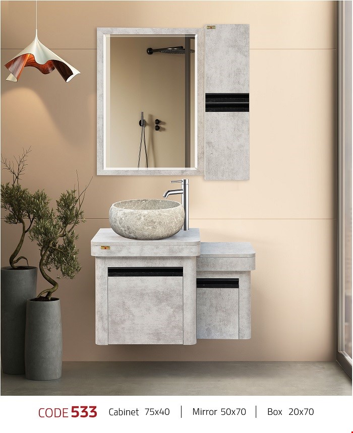 ست کابینت و روشویی کد 533